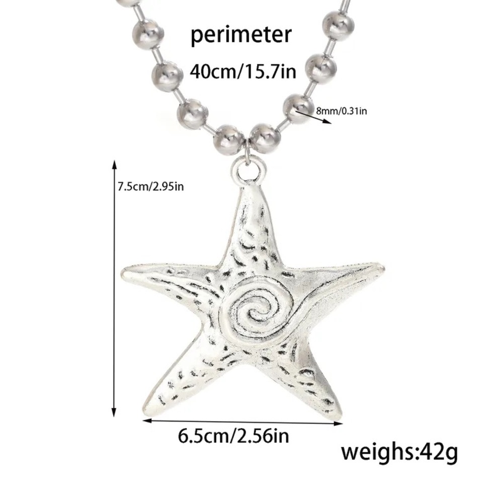 Big Starfish Necklace - Picture 5 of 6